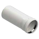 Enkelwandige buis met dichting 25 cm