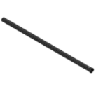UV-bestendige buis met EPDM-dichting - 2 meter