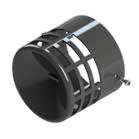 UV-bestendige horizontale - verticale terminal (stainless steel)